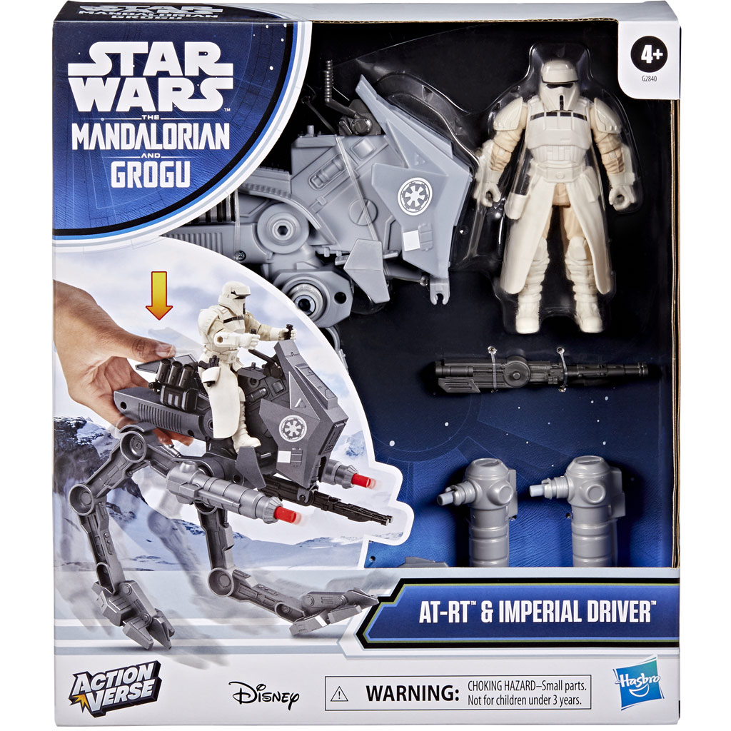 Star Wars ActionVerse AT-RT Имперски шофьор комплект за игра - Hasbro изображение 1