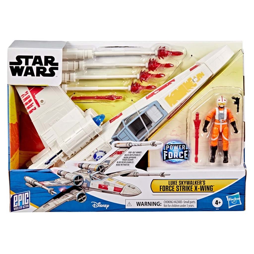 Star Wars: Epic World of Action Luke Skywalker сила удар X-wing - Hasbro изображение 1