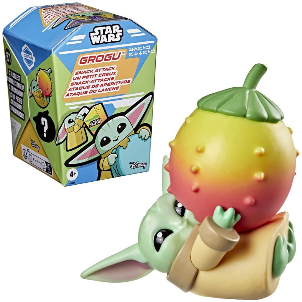 Star Wars: Grogu Snack Attack изненадваща фигура 1бр - Hasbro изображение 1