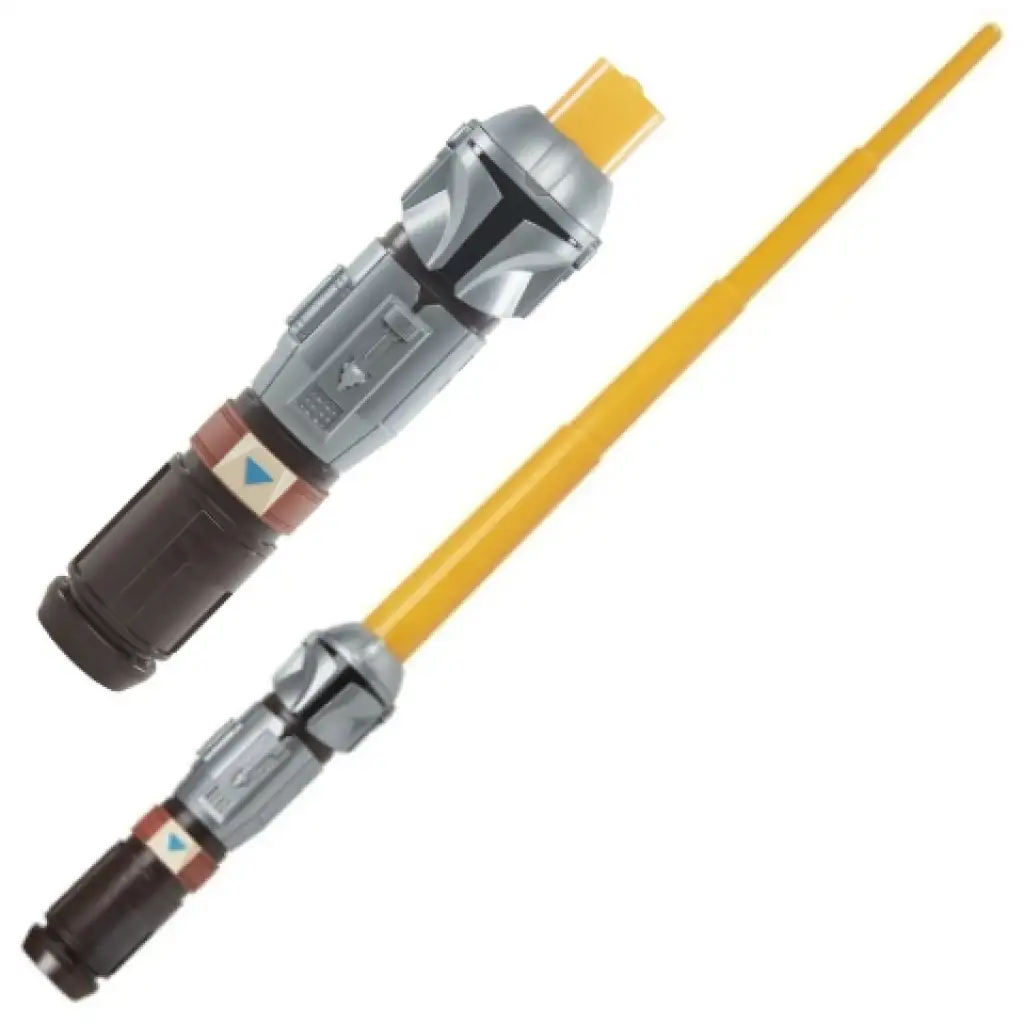 Star Wars Lightsaber Squad: Разгъваемият светлинен меч на Мандалоре - Hasbro изображение 1