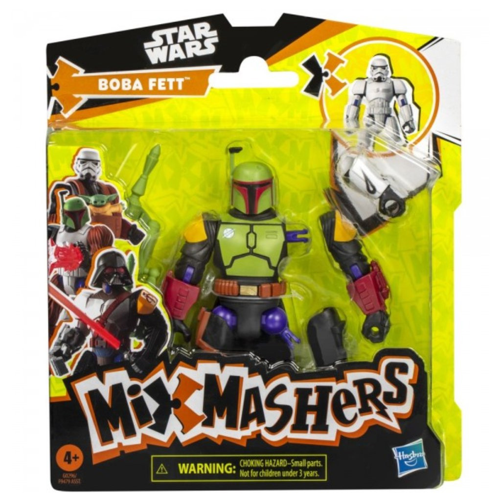 Star Wars: Mix Mashers Boba Fett фигура комплект с аксесоари – Hasbro изображение 1