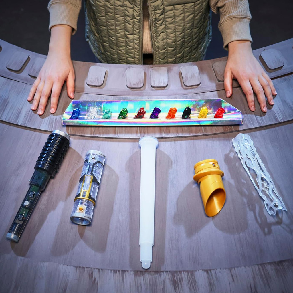 Star Wars Power Crystal светлинен меч с енергийни кристали - Hasbro изображение 2