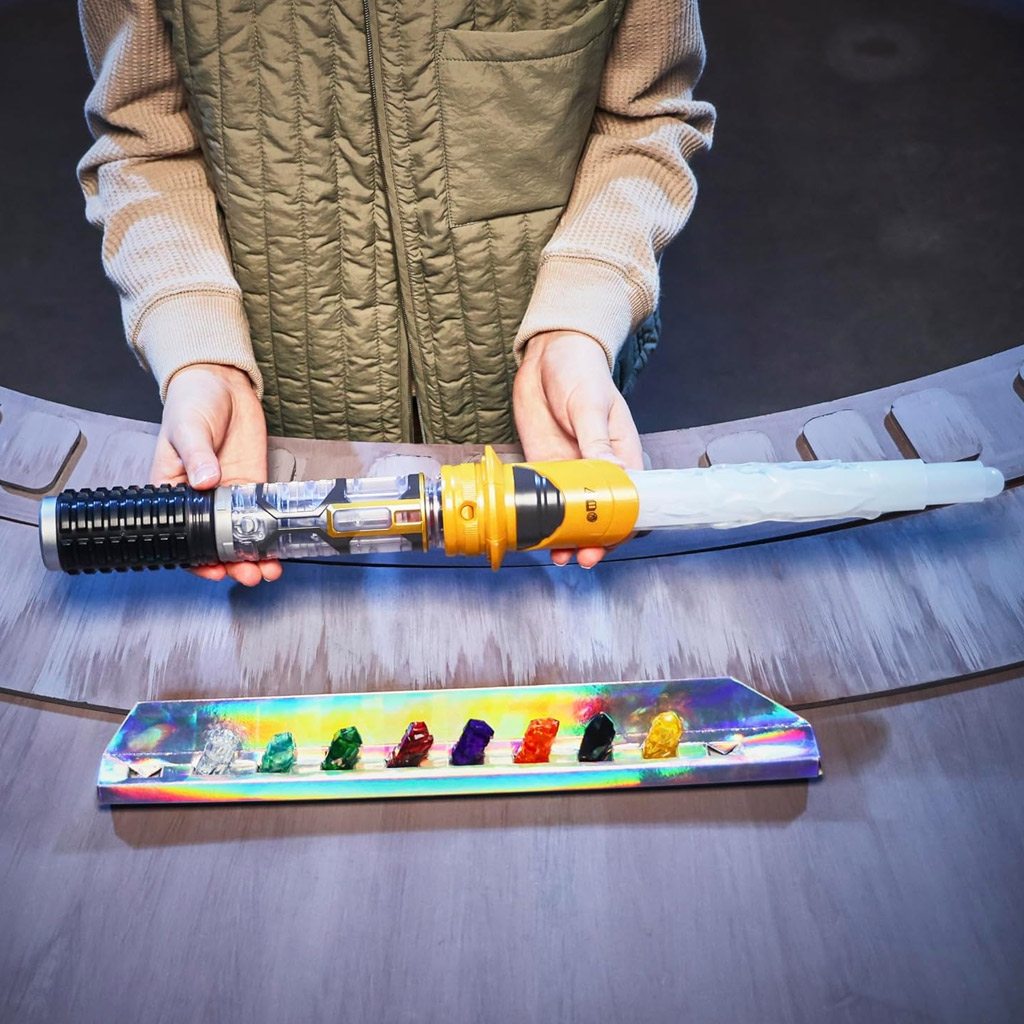 Star Wars Power Crystal светлинен меч с енергийни кристали - Hasbro изображение 3