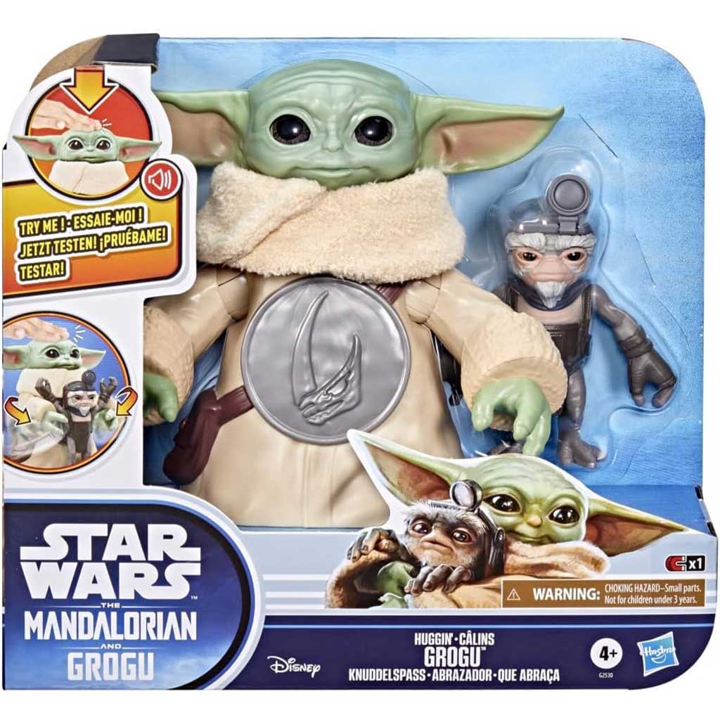 Star Wars: Прегръщаща фигура на Грогу - Hasbro изображение 1