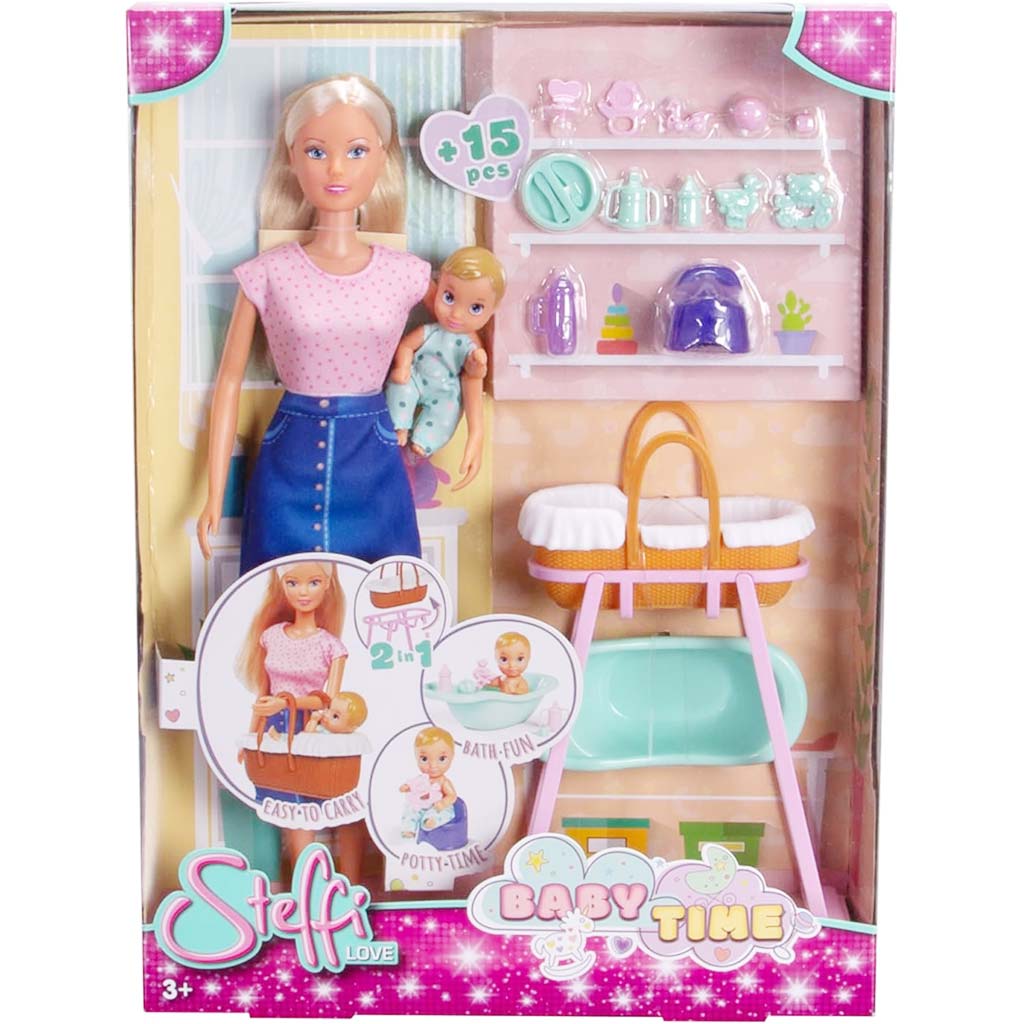 Steffi Love: Baby Time комплект за бебета - Simba Toys изображение 1