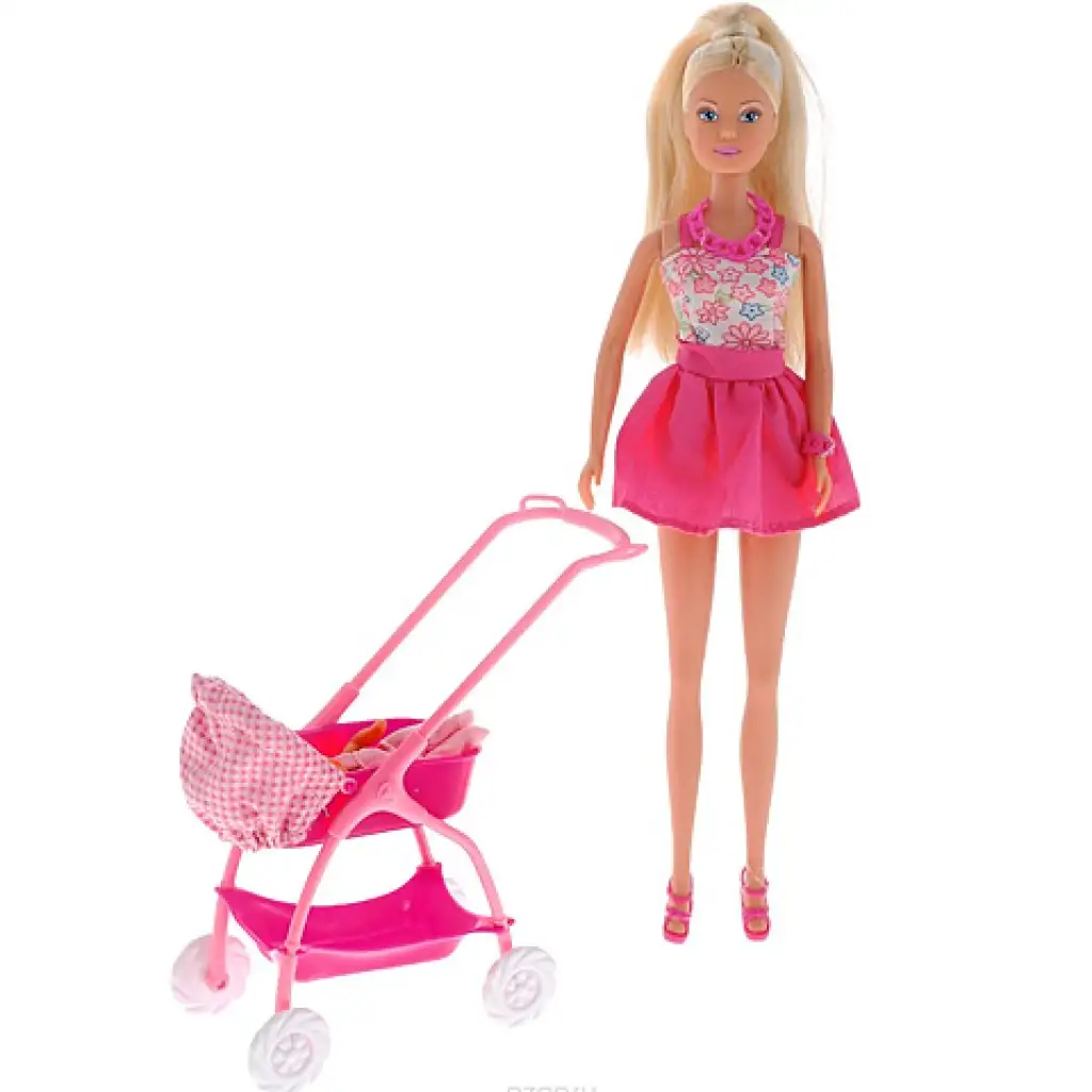 Steffi Love: Бебешка количка с кукла в 2 варианта - Simba Toys изображение 3
