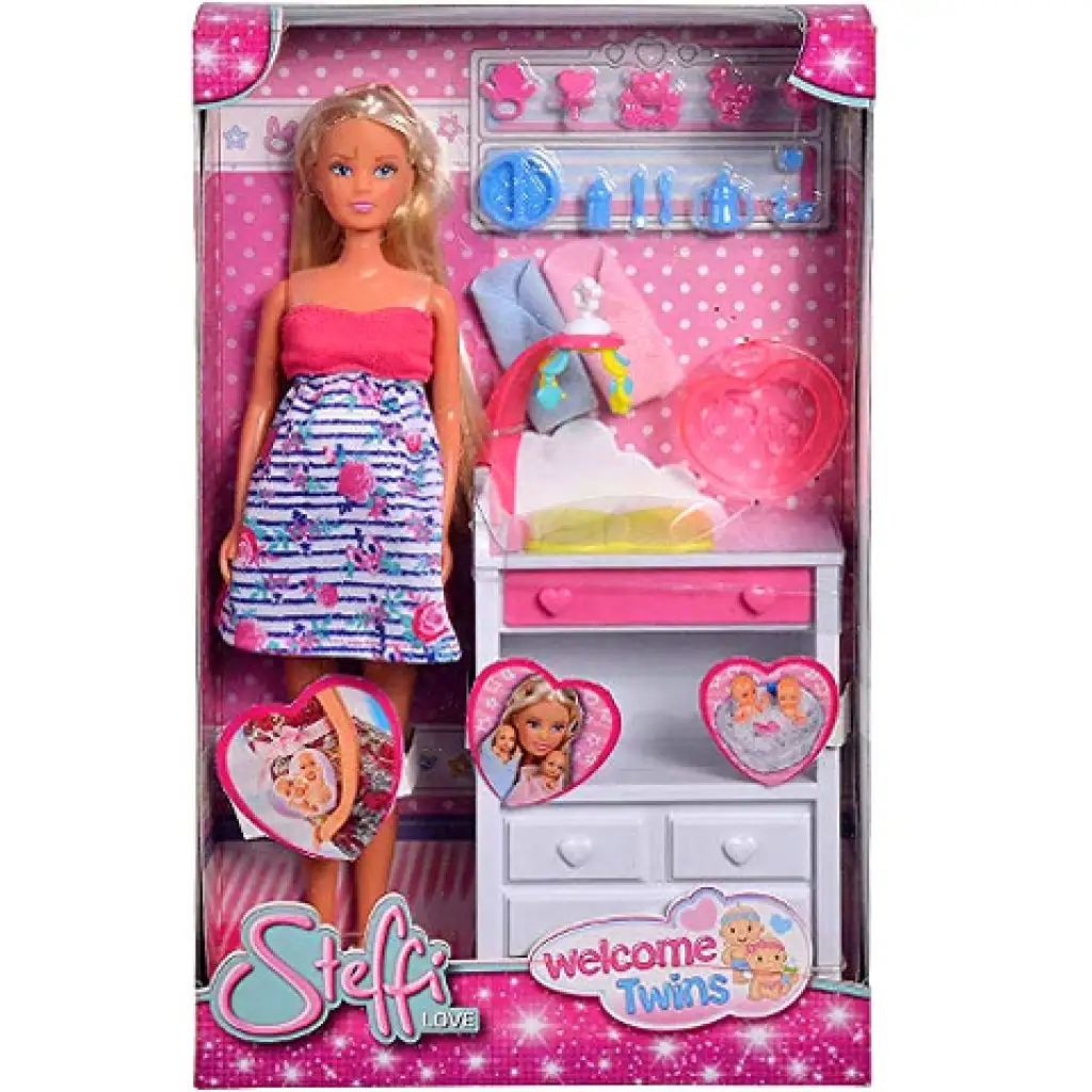 Steffi Love: Бременна кукла Steffi Love с аксесоари - Simba Toys изображение 1