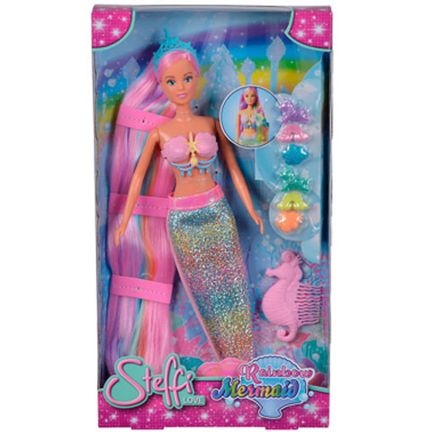 Steffi Love: Дъга русалка кукла - Simba Toys изображение 1
