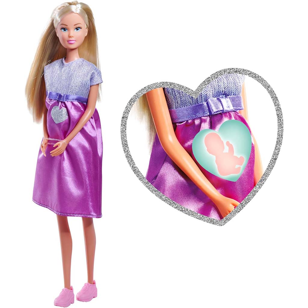 Steffi Love: Добре дошла, бебе Стефи бременна кукла - Simba Toys изображение 2