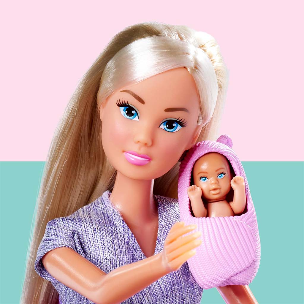Steffi Love: Добре дошла, бебе Стефи бременна кукла - Simba Toys изображение 3