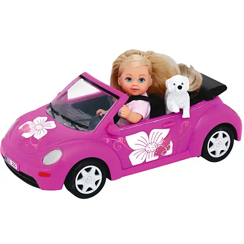 Steffi Love Еви + Volkswagen Beetle - Simba Toys изображение 2