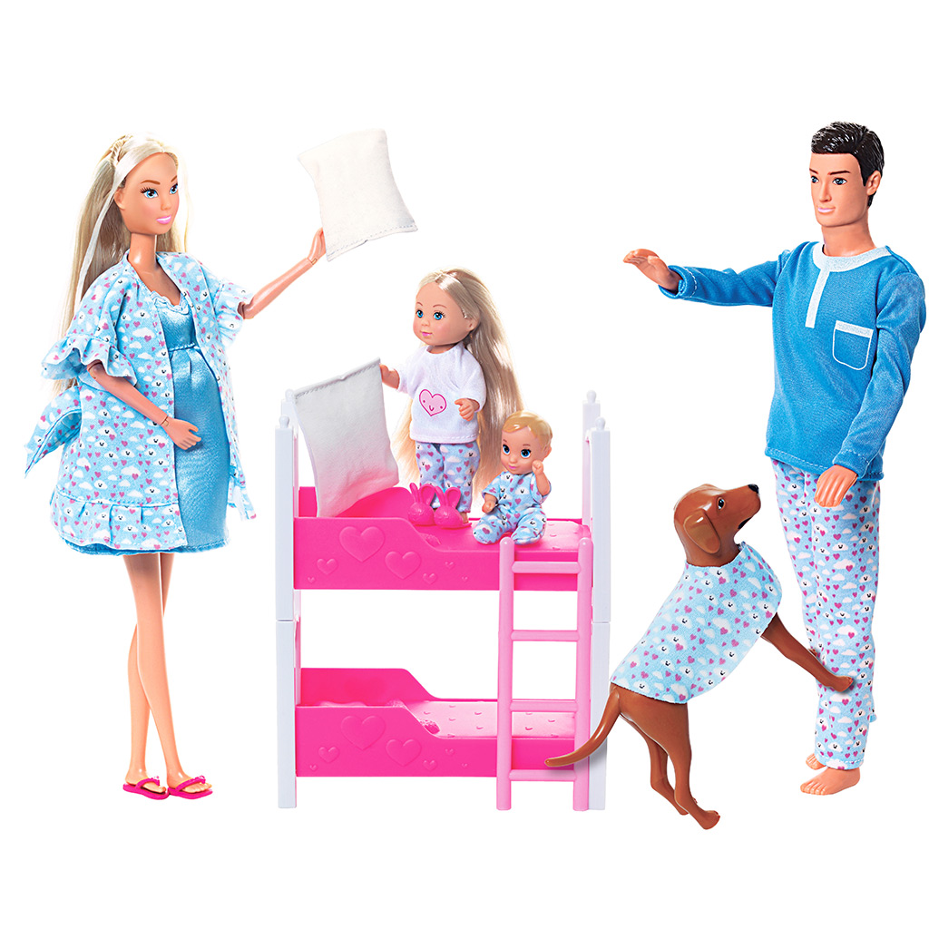 Steffi Love – Пижамено парти семейство игрален комплект - Simba Toys изображение 3