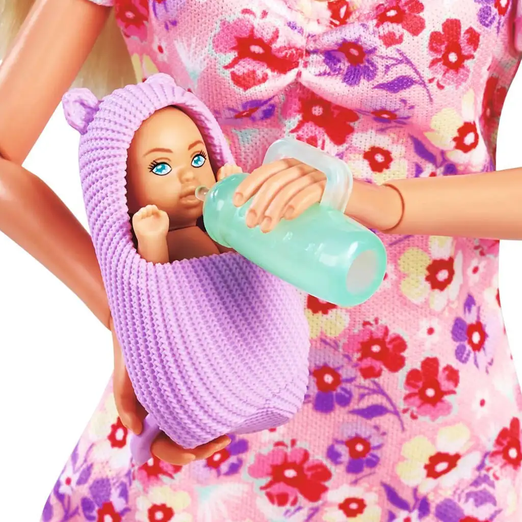 Steffi Love: Steffi бременна кукла с люлка и аксесоари - Simba Toys изображение 4