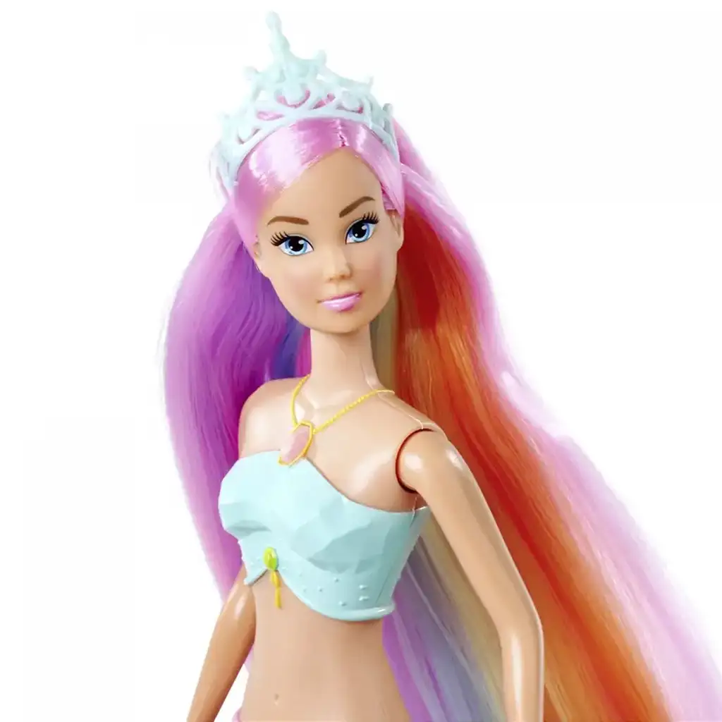 Steffi Love: Стеви магическа дъговидна русалка с осветяваща опашка - Simba Toys изображение 4