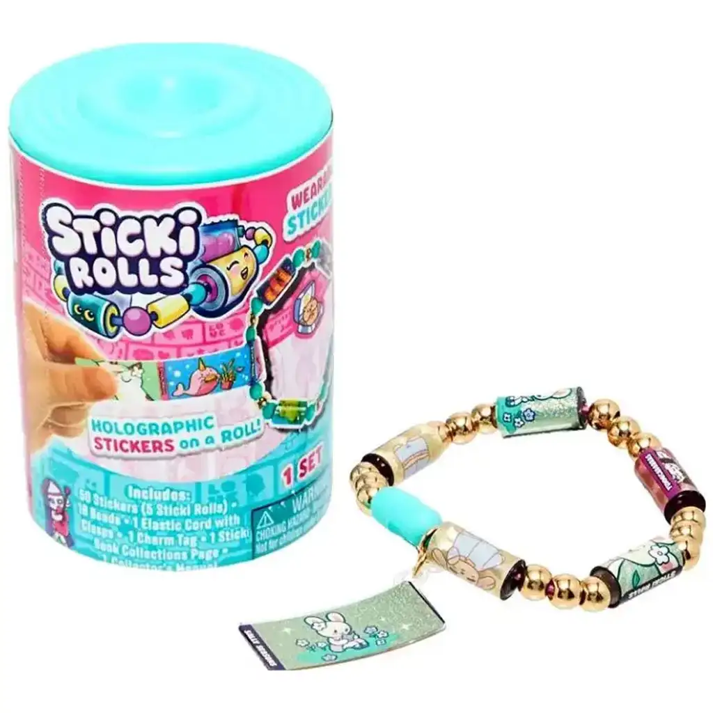 Sticki Rolls: Стикерна изненада гривна в капсула изображение 1