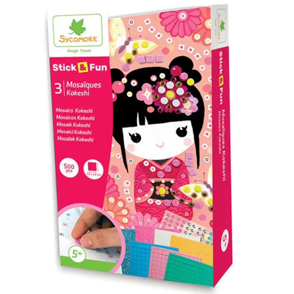 Stick'N Fun мозайка комплект - Кокеши изображение 1