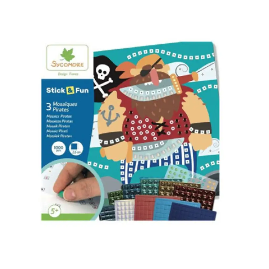 Stick'N Fun мозайка комплект - Пирати изображение 1