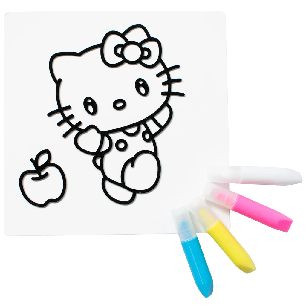 Стикер Арт: Оцветяема стикерна комплектация Hello Kitty 1бр - Comansi изображение 3