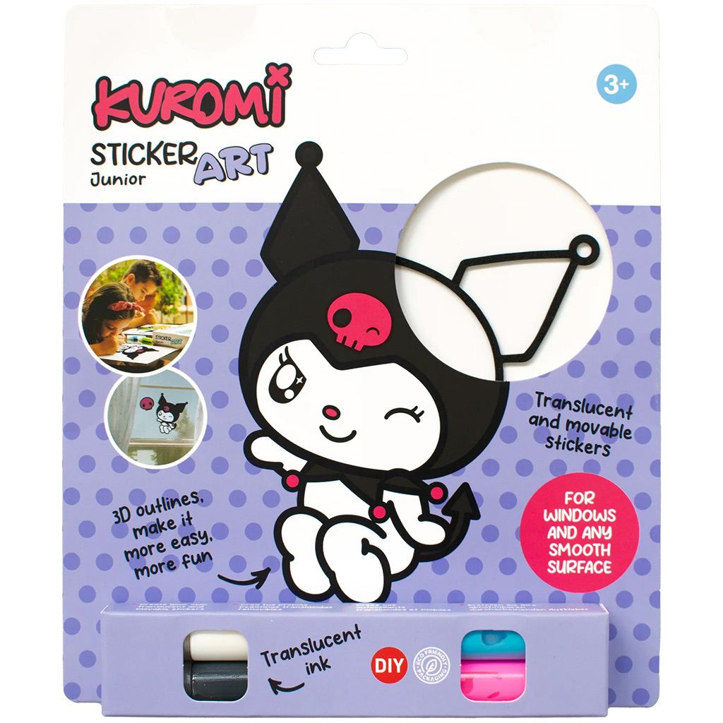 Стикер Арт: Оцветяема стикерна комплектация Hello Kitty 1бр - Comansi изображение 4
