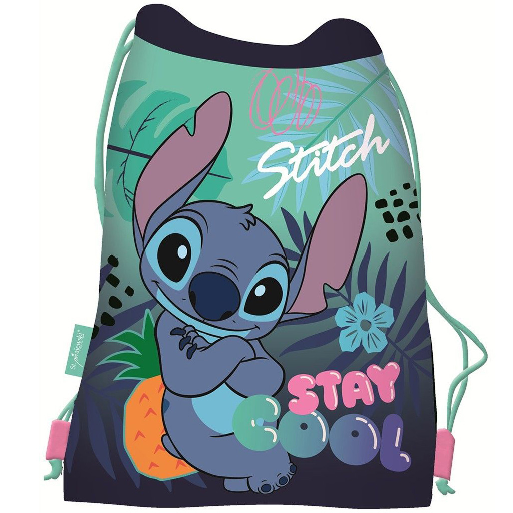 Stitch stay cool раница, спортна чанта 42x32cm изображение 1