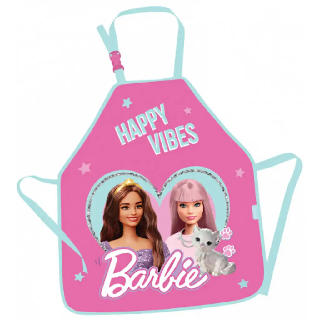 St.Right Barbie Happy Vibes розов фартук изображение 1