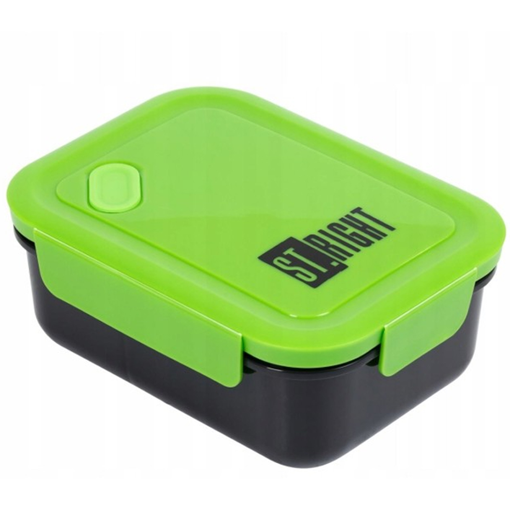 St.Right Black and Green пластмасов кутия за обяд изображение 1