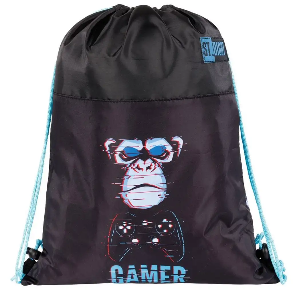 St.Right Blue Gamer раница, спортна чанта 43x32cm изображение 1