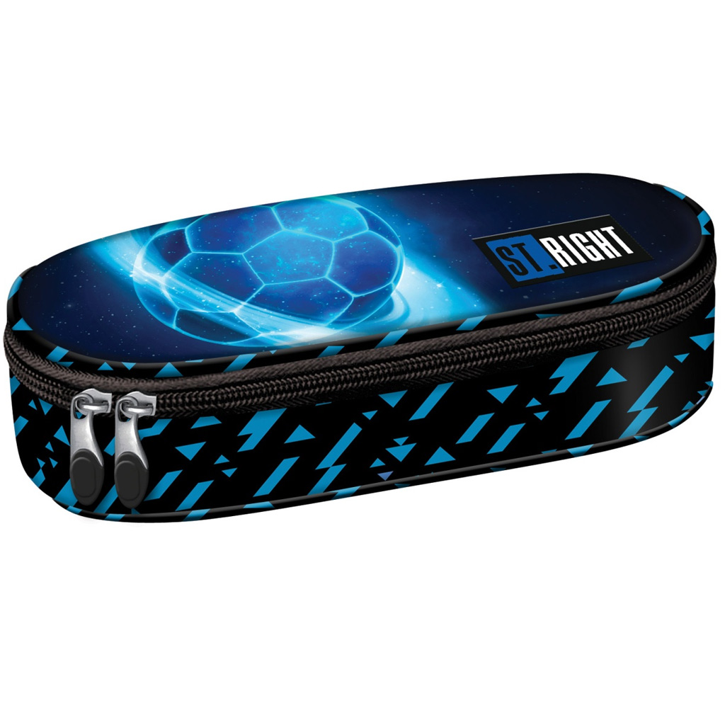 St.Right Cosmic Soccer овален несесер PC01 23x9,5x6cm изображение 1