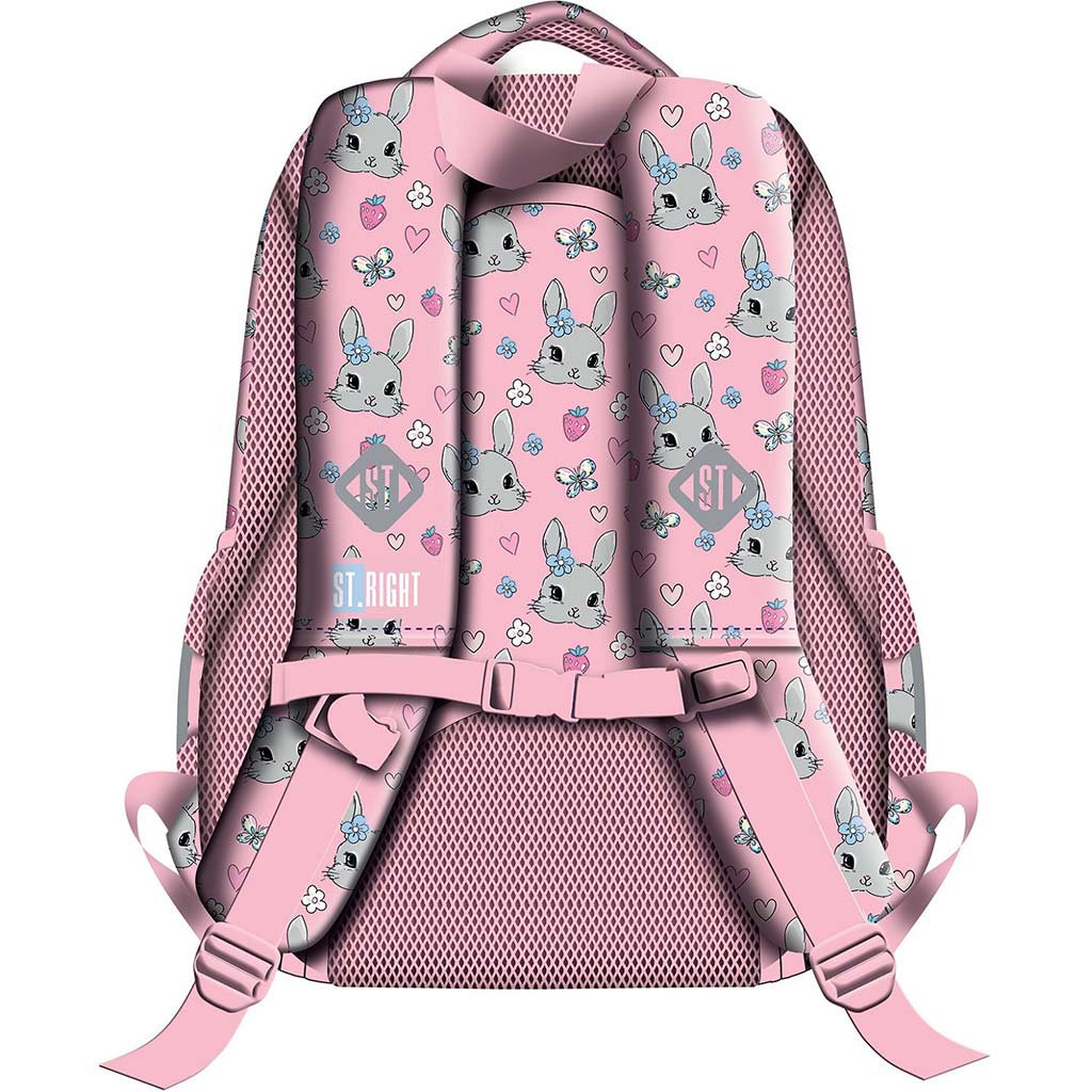 St.Right Cute Rabbit ергономична ученическа раница, раница BP26 39x27x17cm изображение 2