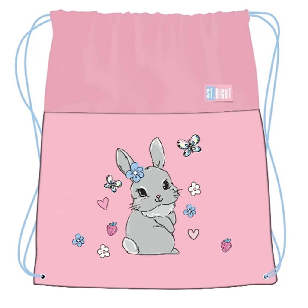 St.Right Cute Rabbit раница, спортна чанта 43x34см изображение 1