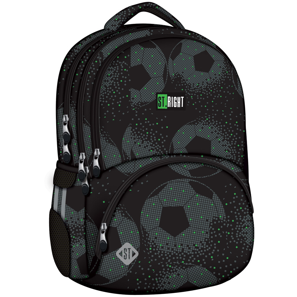 St.Right Football ергономична училищна раница, раница BP07 42x30x20cm изображение 1