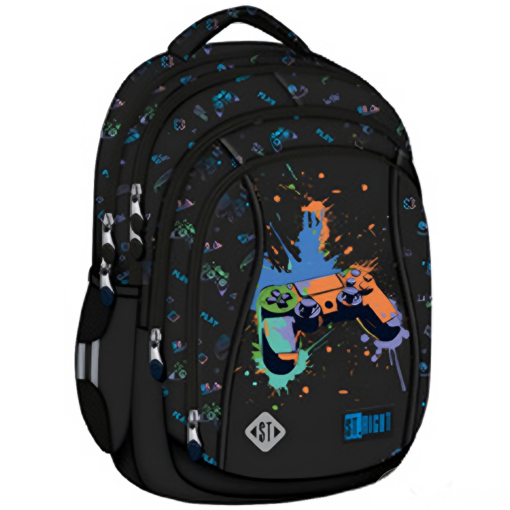 St.Right Game Controll училищна раница, раница BP04 43x32x20cm изображение 1