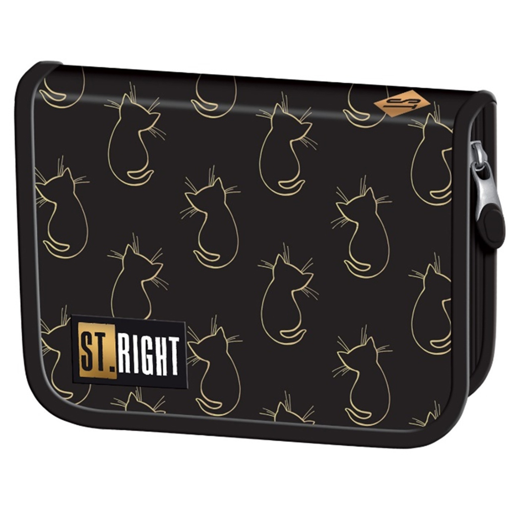 St.Right Golden Cats разширяемо несесер PC03 20,5x14x3,5 см изображение 1