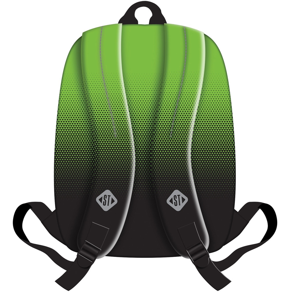 St.Right Green Gradien училищна чанта, раница BP33 40x31x17 см изображение 2