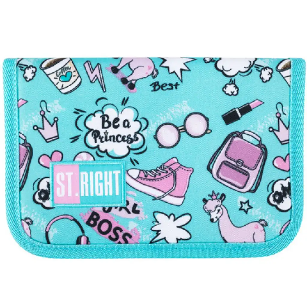 St.Right Pastel Lamas несесер с разтегателни уши изображение 1