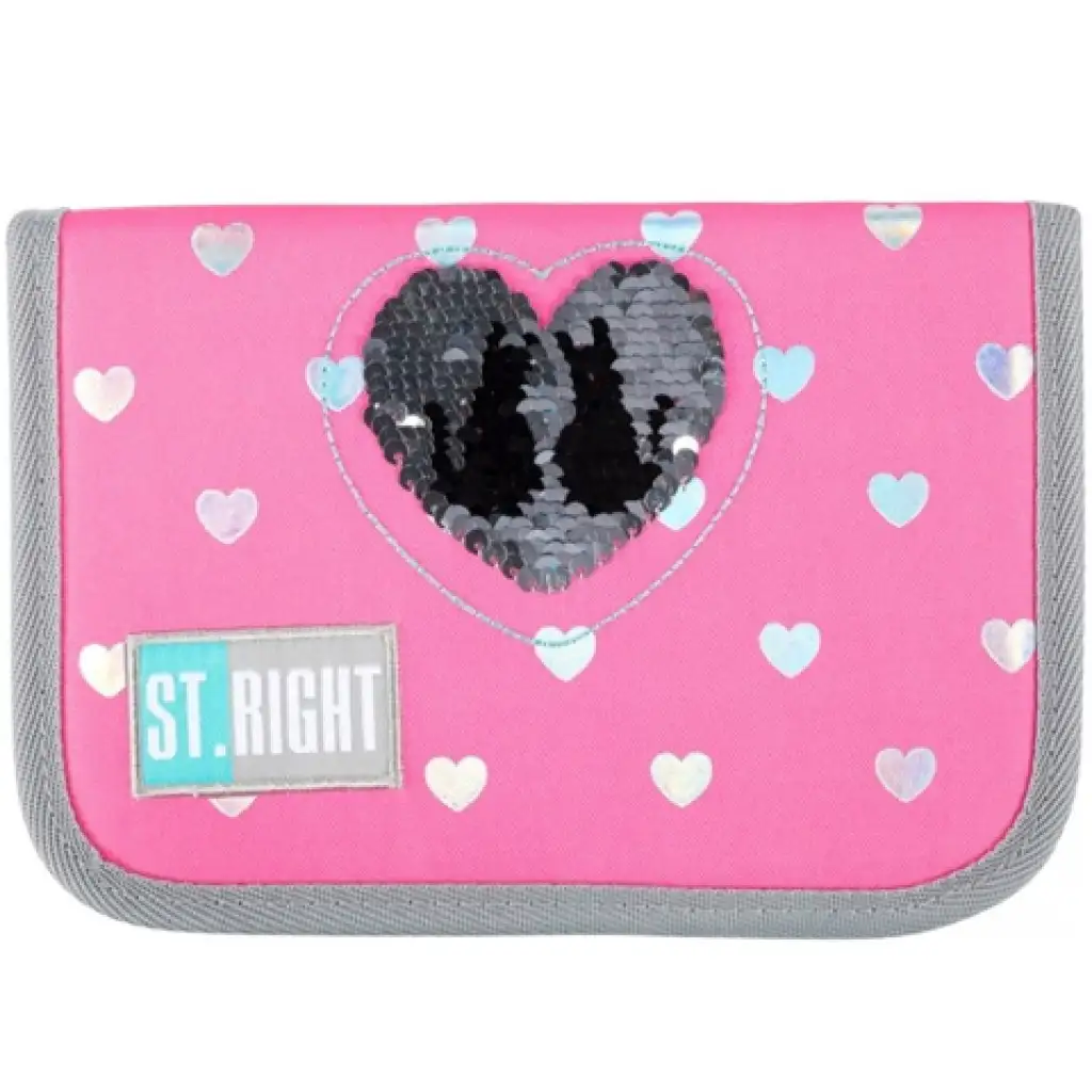 St.Right Sequin Cats несесер с разтегателни уши изображение 1