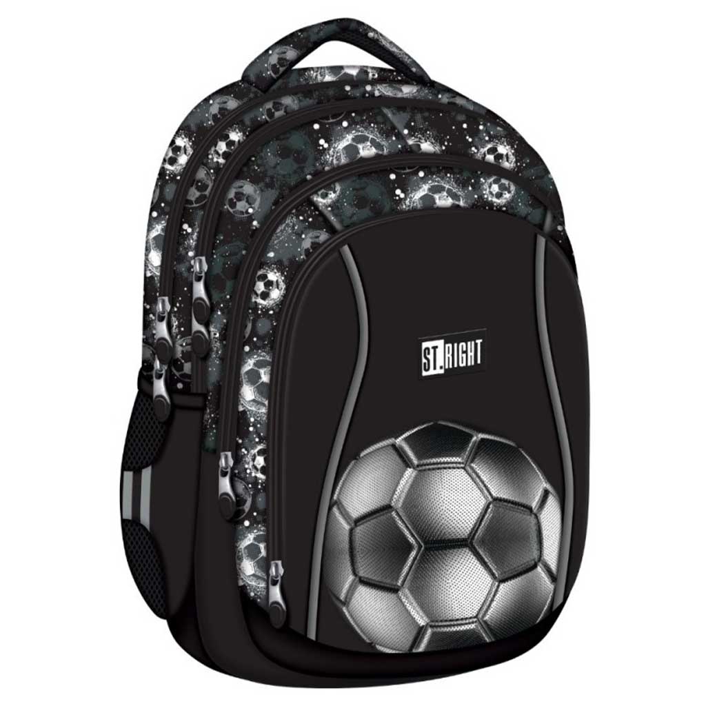 St.Right Silver Goal училищна раница, раница BP04 43x32x20cm изображение 1