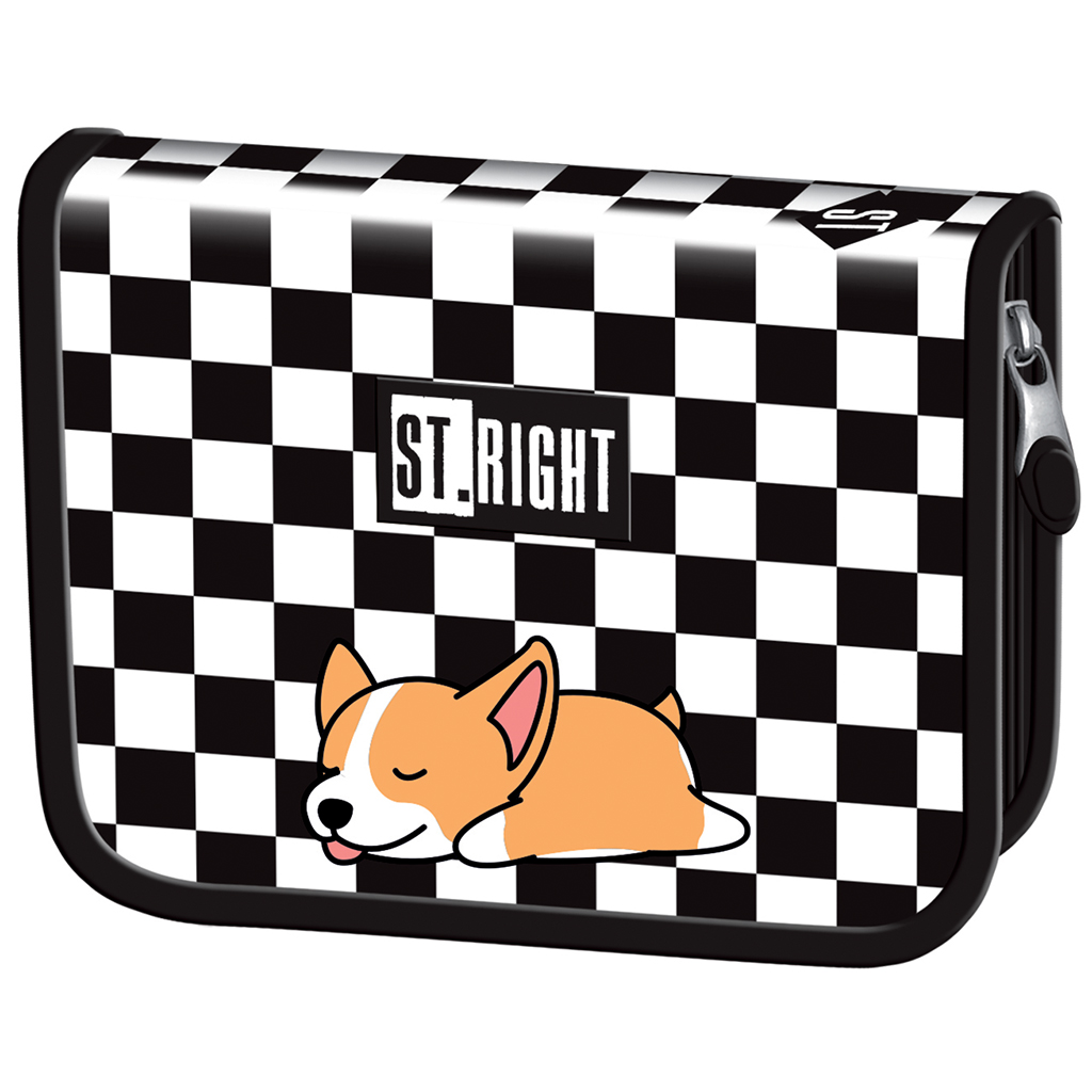 St.Right Sleepy Corgi кученце с изтеглящ се несесер PC03 20,5x14x3,5cm изображение 1