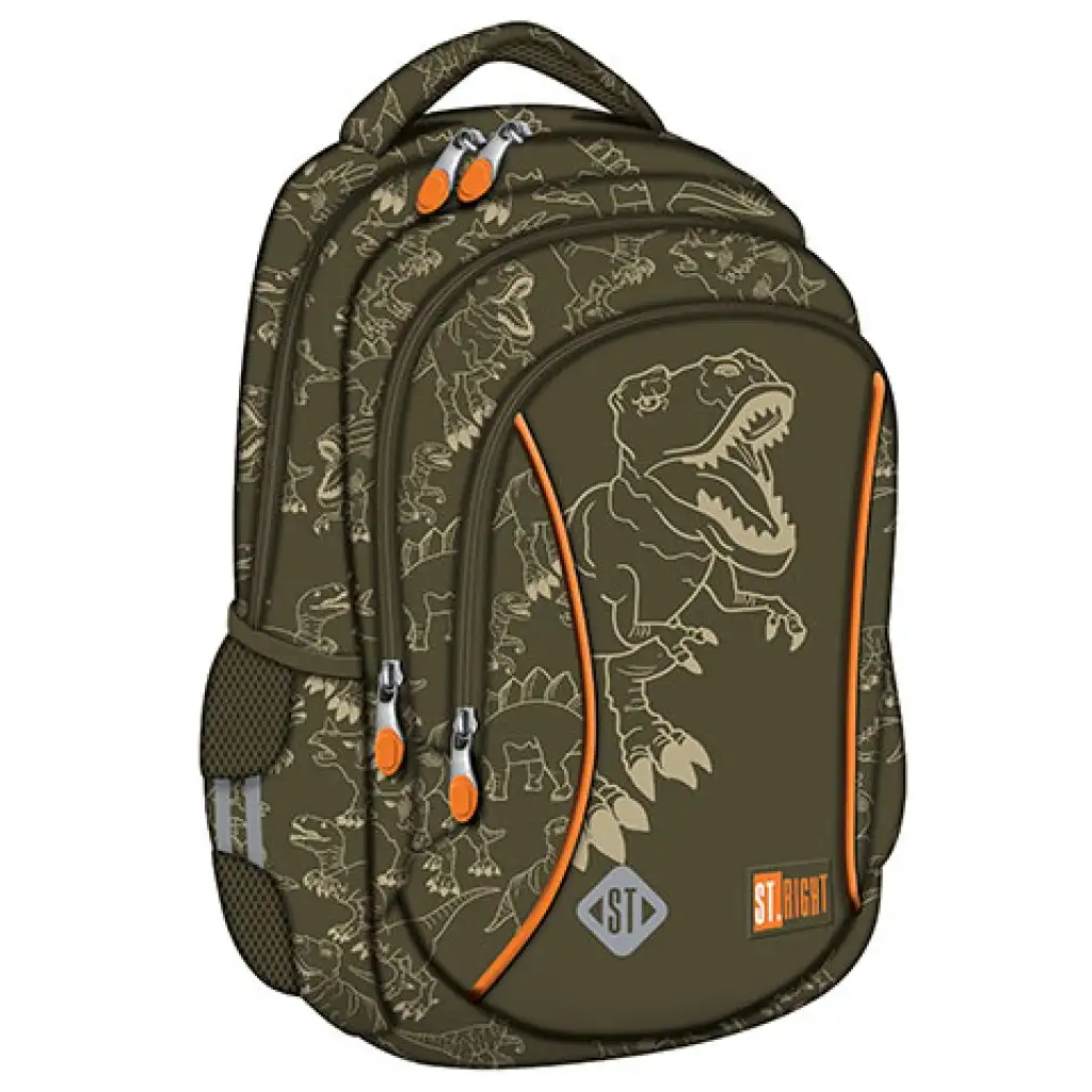 St.Right T-Rex Junior раница с три отделения 39x27x17cm изображение 1