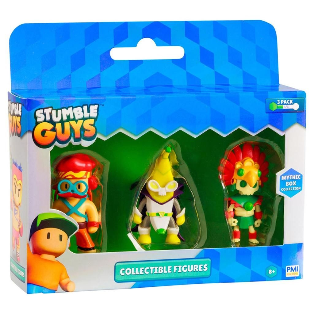 Stumble Guys 3-бройна мини фигура пакет в различни варианти 3. серия 1 брой изображение 3