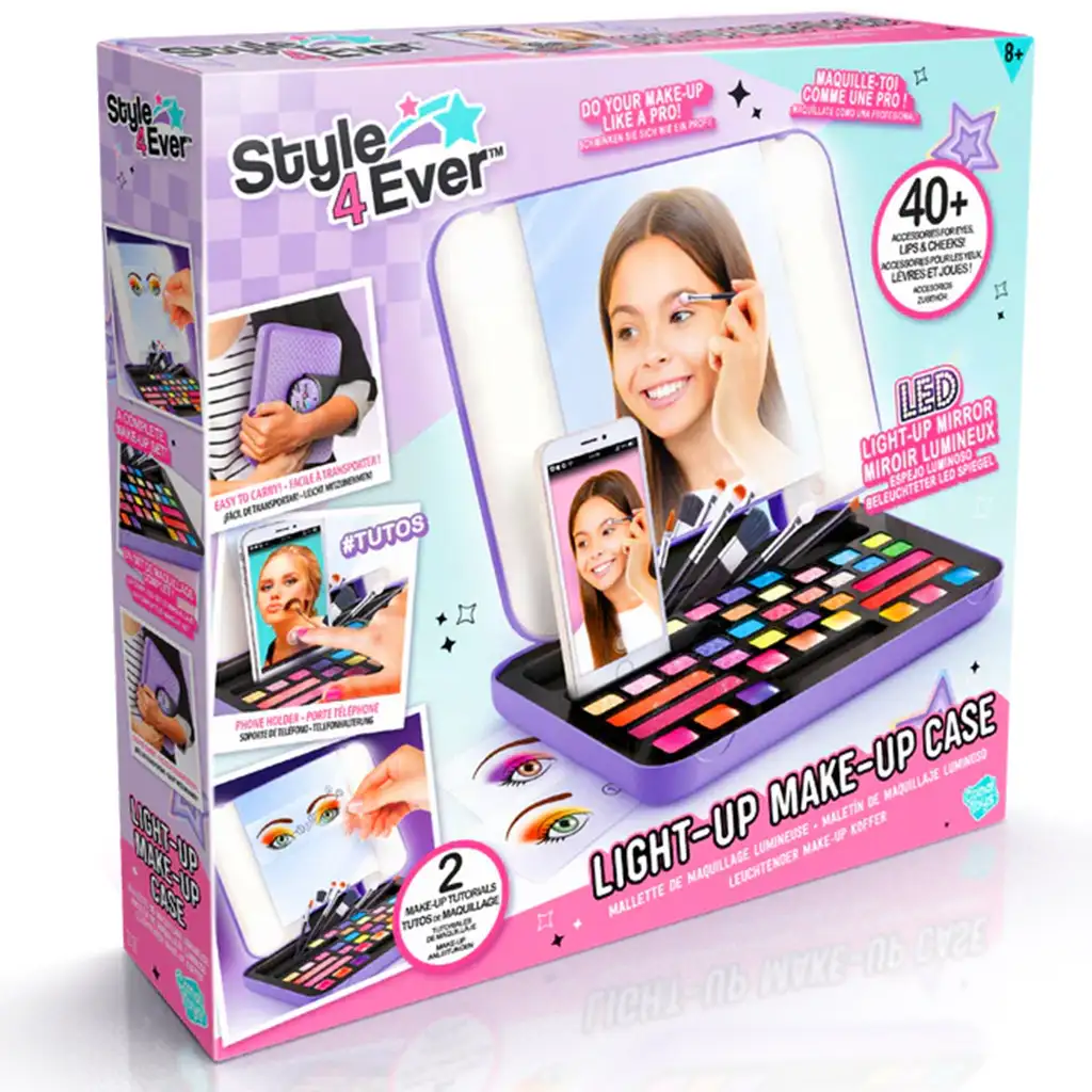 Style 4 Ever Сет за грим с LED осветление изображение 1