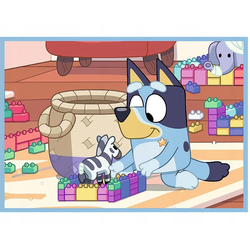 Светът на Bluey 4 в 1 12-15-20-24бр. пъзел - Trefl изображение 5