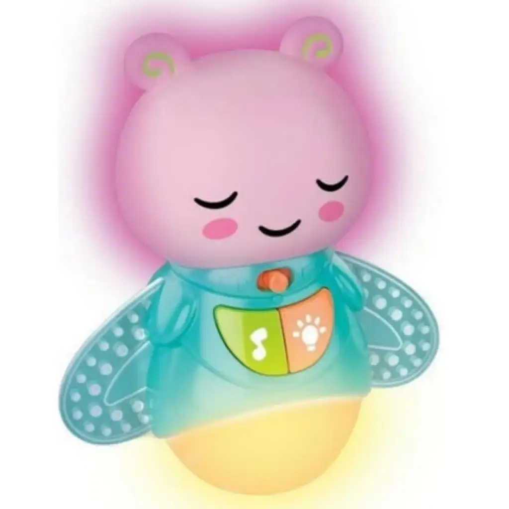 Светеща нощна лампа с насекомо и звукови ефекти - Clementoni Baby изображение 3