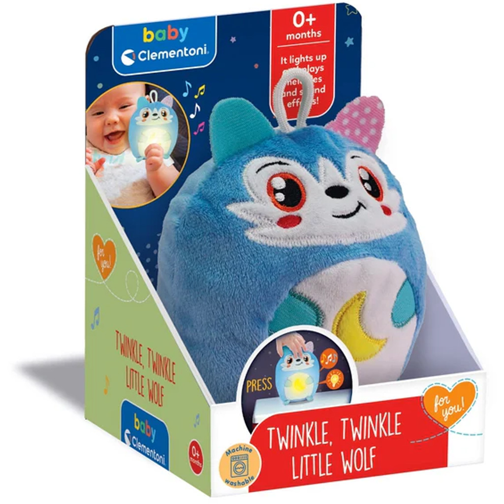 Свети-свети малко вълче интерактивна бебешка играчка - Clementoni baby изображение 1
