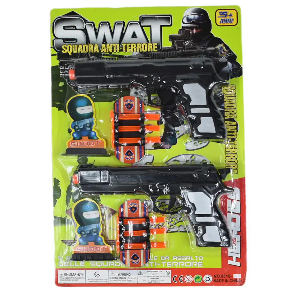SWAT: Двойна комплект оръжия с лепящи патрони изображение 6