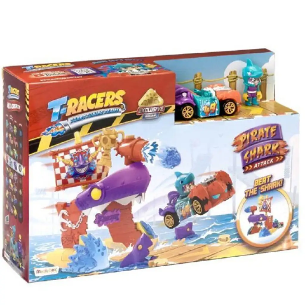 T-Racers: Атака на пиратите с акули изображение 1