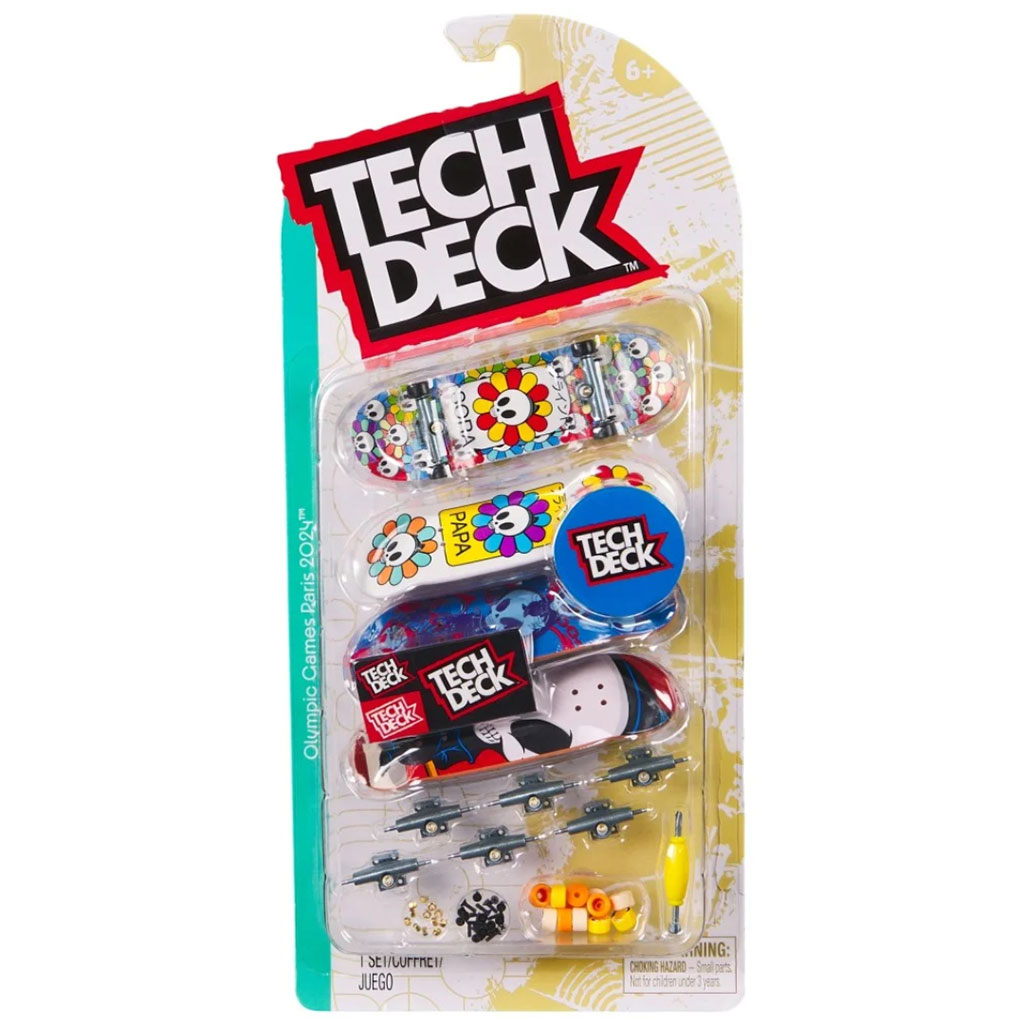 Tech Deck: Олимпийски игри Париж 2024 Sora фингерборд комплект - Spin Master изображение 1