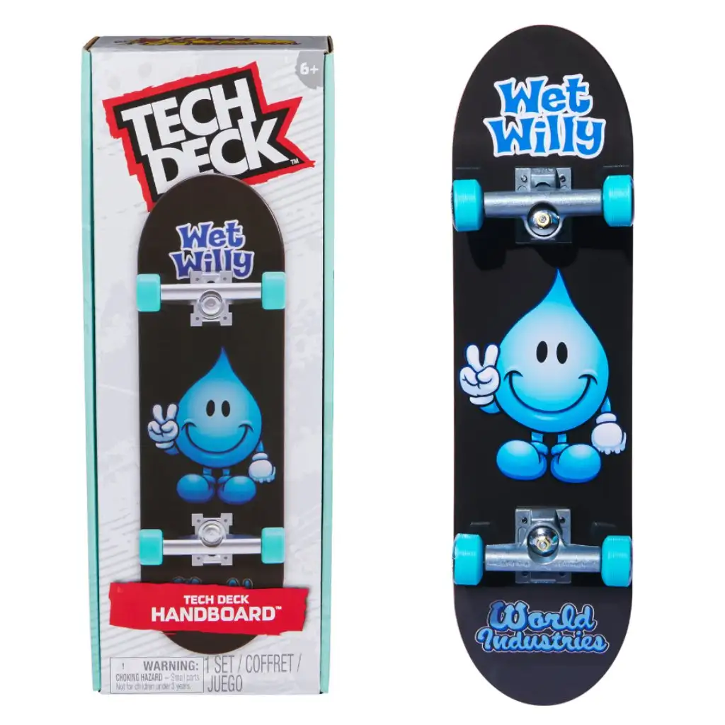 Tech Deck: Ръчен дъска гигантска дъска World Industries Wet Willy с шарка скейтборд - Spin Master изображение 1