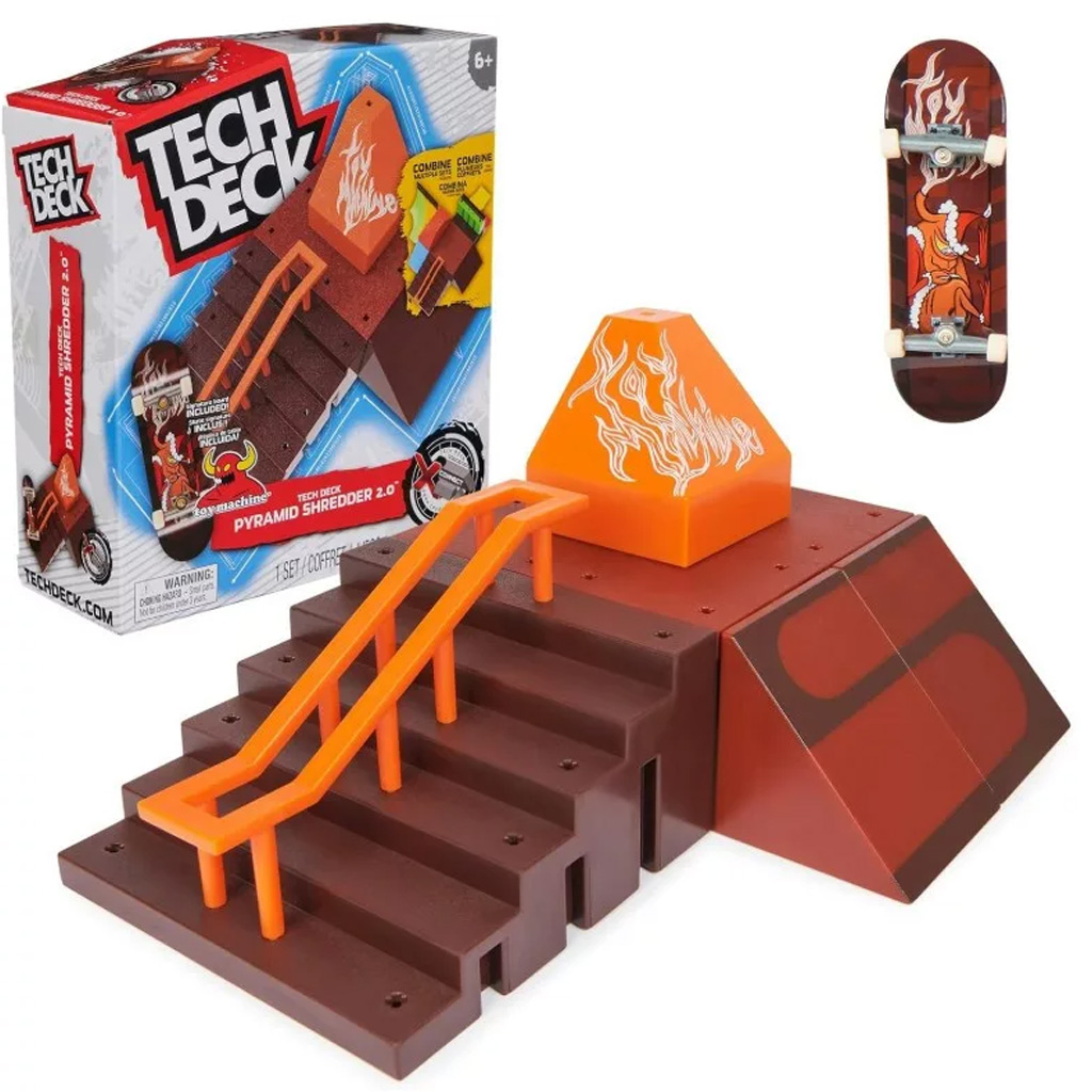 Tech Deck: X-Connect Pyramid Shredder 2.0 комплект за писта - Spin Master изображение 1