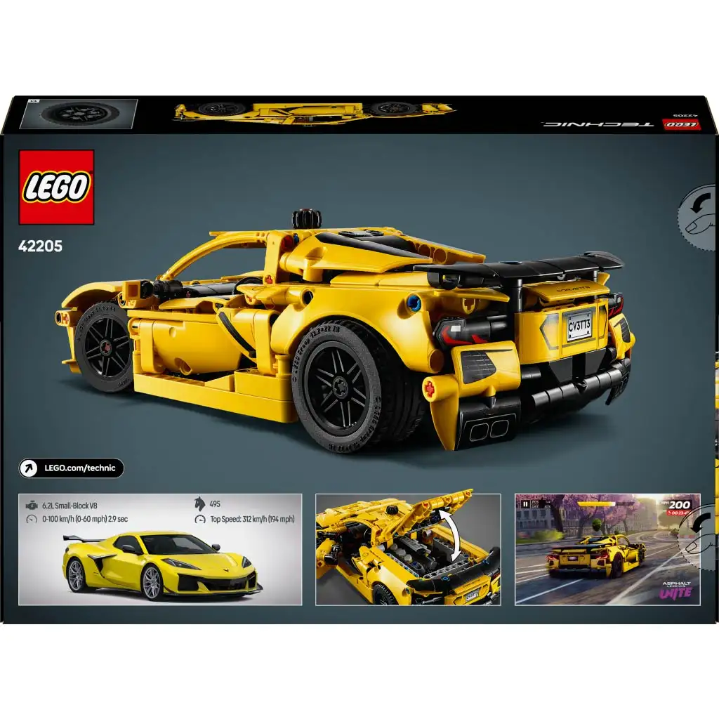 LEGO® Technic: Chevrolet Corvette Stingray (42205) изображение 2